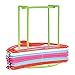 Standing Clothes Hanger Stacker Holder, Drying Rack Caddy Premium Grade PP for Tidier Laundry Room Closet Organizer, Large Capacity Hold Up to 30 Hangers with Manual for  Installation