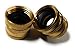 Solid Brass Garden Hose Swivel Double Female End Connect Set, Heavy Duty, Lead-Free, Leak-Free, Connect Male to Male End, Extra 10 Washers.