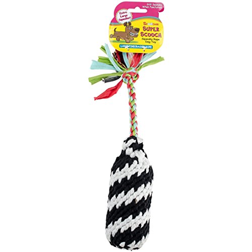 Scoochie Pet Products Super Scooch Firecracker Rope Dog Toy 13
