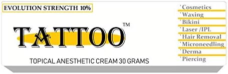 EVOLUTION STRENGTH Pain Reliever Cream for Cosmetics Procedures - UK Most Recommended Cream
