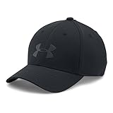 Under Armour Boys' Headline 2.0 Cap, Black/Black, Small/Medium