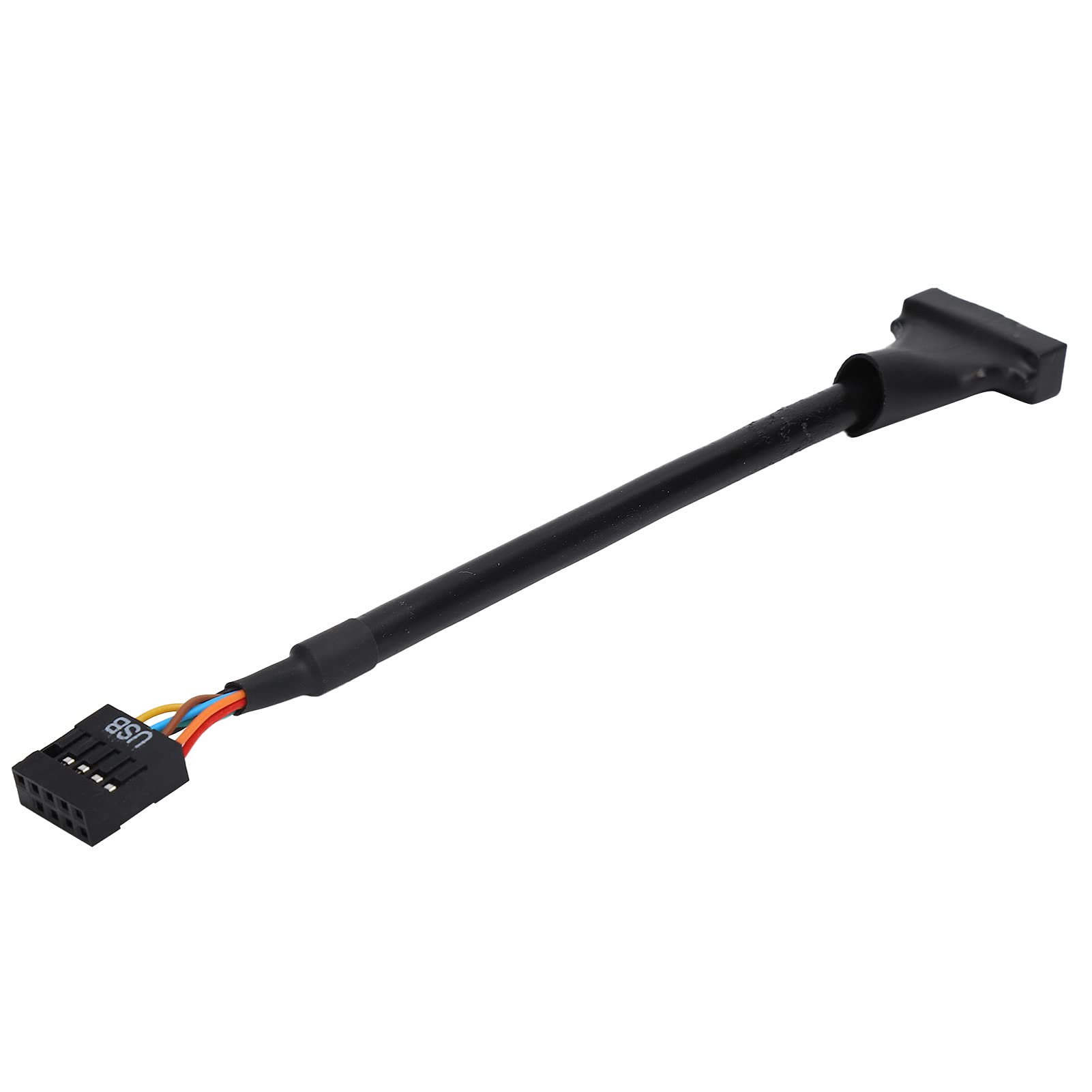 ASHATA USB 3.0 20 Pin Male to USB 2.0 9 Pin Female, Portable USB 3.0 Header Male to USB 2.0 Female Motherboard Adapter Cable, 10cm / 3.9in