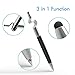 Stylus Pen, Ace Teah 3 in 1 Ballpoint Pen & Universal Stylus Black Ink Stand for iPhone X 8Plus 7Plus 6s 6Plus, iPad, iPad Pro, Samsung, Nexus, Touch Screens Device, Tablets -6 Colors