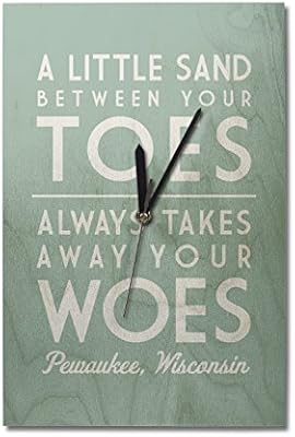 Amazon Com Lantern Press Pewaukee Wisconsin A Little Sand