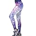 Ladyker Women's Stretchy Activewear Workout Running Pants Printed Tights Slim Yoga Leggings