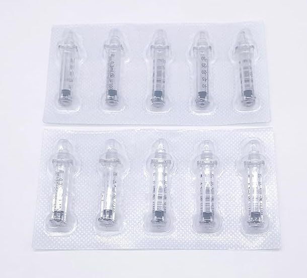 Photo 1 of 0.3ML Empty Ampoule Containers - Plastic Dropper Bottles (10pcs 0.3ml)