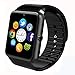 Smart Watch Phone, Smartwatch with Pedometer TF SIM Card Slot Camera Call Text SMS Notification Compatible with Android Samsung Huawei LG Sony and IOS IPhone (Partial Function) for Men Women Teens