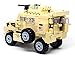 inFUNity Army Vehicle Cougar MRAP Building Blocks, Good with Army Minifigures, Military Vehicles