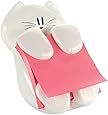 Post-it Cat Figure Pop-up Note Dispenser, 3 inch x 3 inch, (CAT-330), Colors May Vary