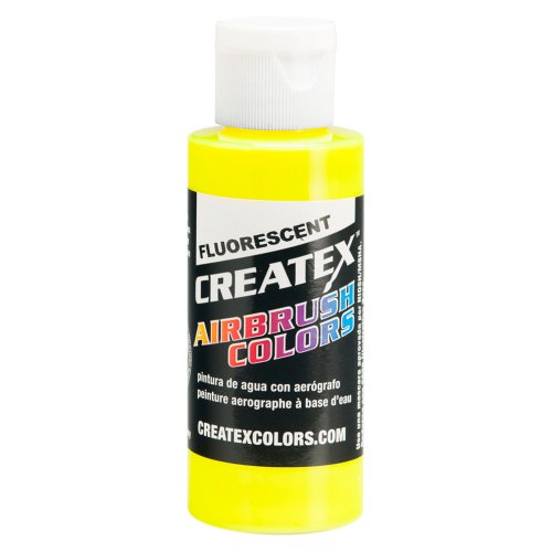 1 PT (16 oz.) of Createx Fluorescent Yellow #5405-PT CREATEX AIRBRUSH COLORS Hobby Craft Art PAINT