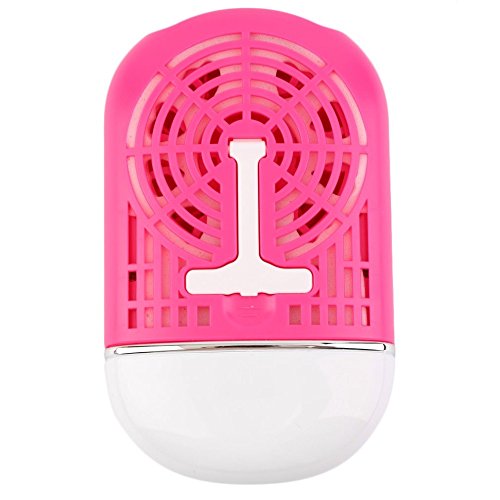 FuriGer Handheld Mini Fan Battery Operated, Personal Portable Fan with USB Rechargeable Battery 2 Modes Operated Cooling Folding Electric Fan for Office Room Outdoor Household Traveling - Pink - Thumbnail 6