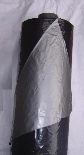 Unique Plastic 1.2MX5 100 Microns Mulching Sheet (Silver)