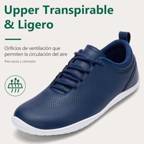 SAGUARO Barefoot Men's Shoes, Lightweight Minimalist Shoes with Wide Toe & Zero Drop for Outdoor Casual Walking, Size 39-48