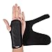 EXski Carpal Tunnel Wrist Brace Removable Hand Support Brace Adjustable Strap for Arthritis Sprains Strains Left Hand Medium 1 Piece