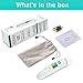 Baby Thermometer, Medical Ear and Forehead Thermometer for Fever, Infrared Digital Temporal Thermometer with Fever Alarm for Babies, Kids, Adults, Toddlers