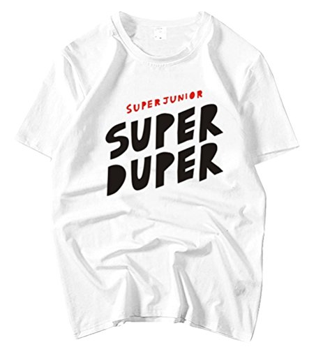 Z&T Super Junior Replay Super Duper Summer T-Shirt (White, XXXL)