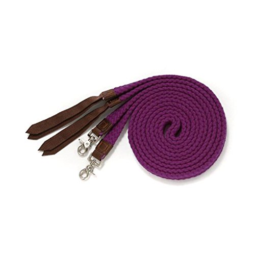 Tough-1 Flat Cotton Split Reins