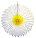 3-Piece Daisy Flower Fan Decorations (13-20 Inch)