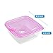 Meal Prep Containers 1 Compartment | 20 Piece Set | 28oz | Reusable Food Storage Containers | Leak Proof | BPA Free | Microwave, Dishwasher and Freezer Safe (10 Containers & 10 lids)