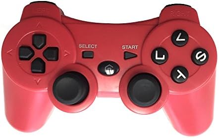 BRAND NEW Wireless Bluetooth Controller for PS3, Gamepad Remote for Playstation 3 (RED)