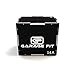 Garage Fit Wood Plyo Box - 30/24/20, 24/20/16, 24/20/18, 16/14/12-3 in 1 Plyo Box, Essential for Plyometrics Training and Box Jumps for Cardio and Exercise (12/14/16, Black Non-Slip Surface)