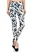 R510-OS Cotton Flower Print Fashion Leggings