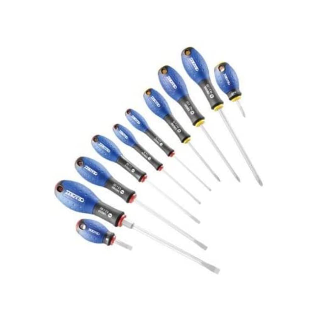 Britool E160905B Flared/ Phillips Screwdriver Set (10 Pieces)