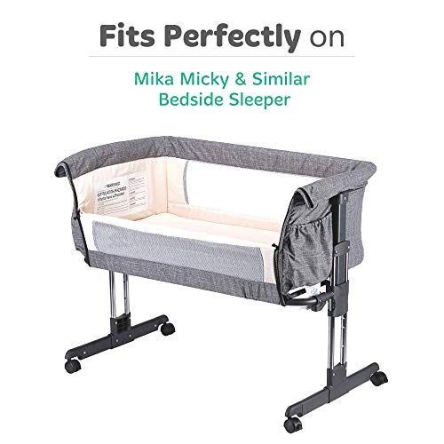 Fitted Sheets Compatible with Mika Micky Bedside Sleeper