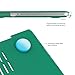 IBENZER Old MacBook Pro 13 Inch case A1278, Soft Touch Hard Case Shell Cover with Keyboard Cover for Apple MacBook Pro 13 with CD-ROM, Peacock Green, MMP13LMGN+1
