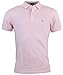 Tommy Hilfiger Mens Custom Fit Solid Color Polo Shirt - M - Pink