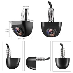 NATIKA Backup/Front View Camera,IP69K Waterproof