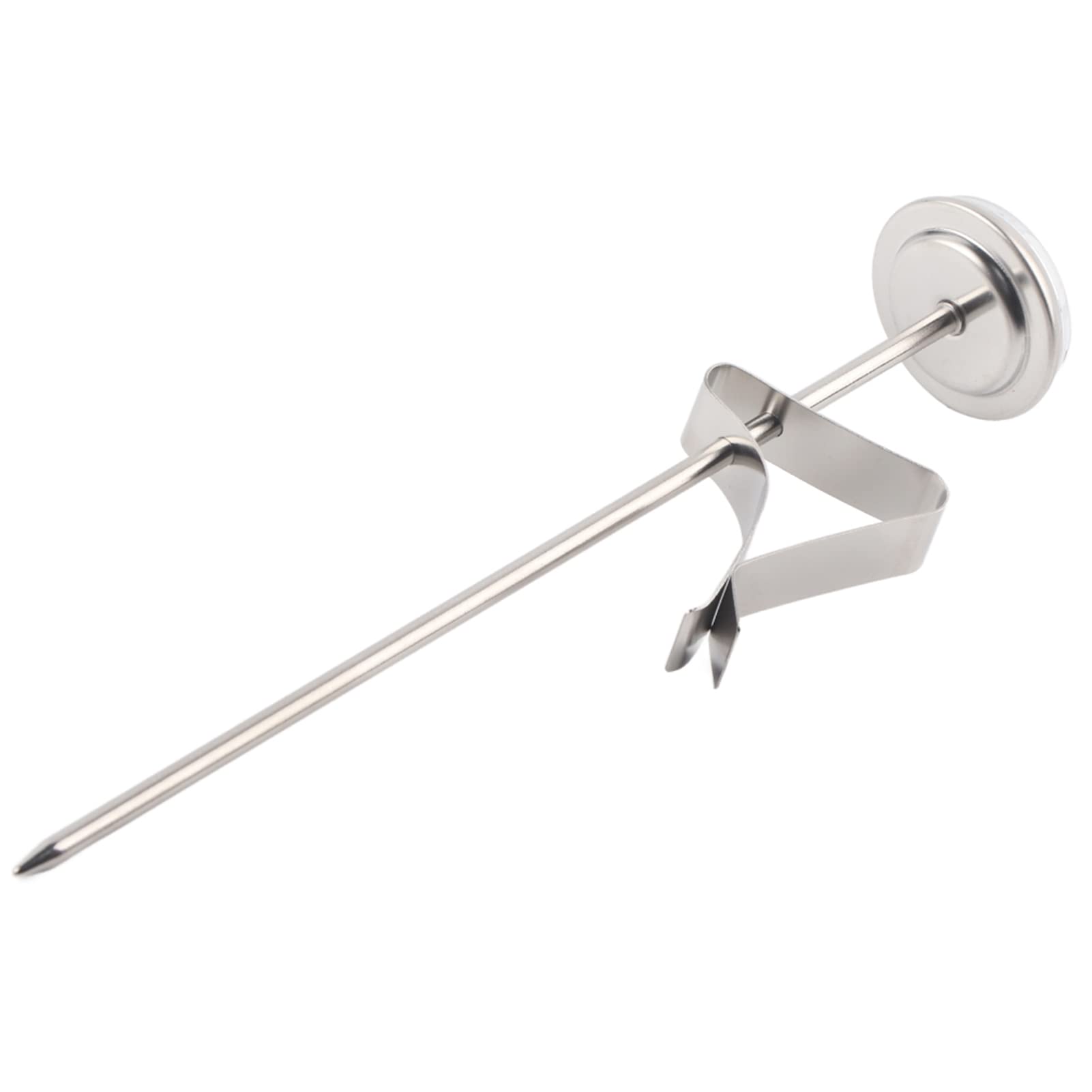 Milk Thermometer with Clip Instant Read Stainless Steel Dial Coffee Thermometer for Frothing Jug Espresso Machine Accessories