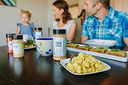 FreshJax Premium Gourmet Spices and Seasonings, Tofu Scramble Spice Mix (4.8oz Large Bottle) Vegan Plant-Based Organic… - Image 8