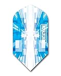 US Darts - 1 Set (3 flights) Pentathlon Slim Pale Blue Dart Flights