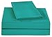 Honeymoon 1800 Brushed Microfiber Bed Sheet Set, Ultra Soft, Full - Blue