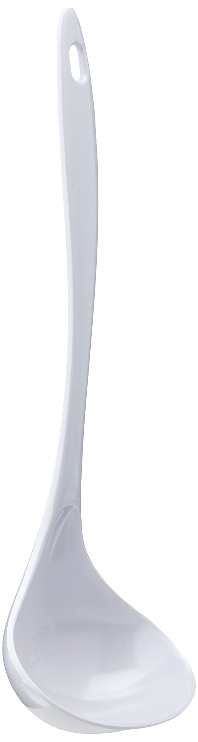 Lacor 63602 Melamine Classic Soup Ladle, 27 x 30 x 30 cm, White