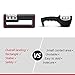 Manual Knife Sharpener,PATHONOR Multifunctional Hand-held 3-Stage Diamond Sharpening Tool,For Straight and Serrated Knives,Non-slip Base Sharpening Knife,Kitchen Knives Sharpening Stone