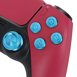 TOMSIN Metal Buttons Replacement Kit for PS5