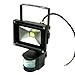 ETOPLIGHTING 10 Watt LED Motion Sensor PIR Flood Light for Indoor Outdoor Use, APL1177, Daylight White