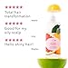 100% PURE Yuzu & Pomelo Glossing Shampoo & Cleansing Detox Helps Restore Vibrancy in Dry Dull Hair Revitalizing Shine & Body Healthy Growth for Women & Men, Vegan - 13 Fl Oz