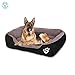 PUPPBUDD Dog Bed for Large Dogs Washable Comfortable Safety Pet Sofa Extra Firm Cotton Breathable for Medium and Small Dog Blackthumb 4