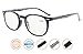 Reduce Eyestrain,Anti Blue Rays,UV Protection,Unisex Computer Reading Glasses