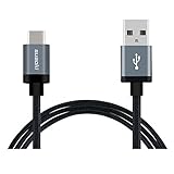 Suaoki 6.6ft Micro USB Type C Nylon Braided Phone Charging Cable with Aluminum Connector 2.4A Max Current USB 3.1 Type C to USB Type A