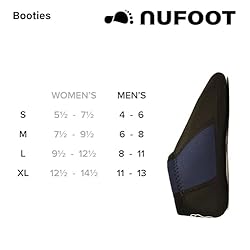 Nufoot Booties Men's Shoes, Foldable & Flexible
