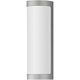 Maxim Lighting 55512WTAL Halfpipe - 9W 2 5CCT LED Outdoor Wall Mount-15 Inch Tall and 5 Inch Wide, Finish Color: Brushed Alum