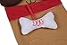Clever Creations Cute Brown Dog Hanging Christmas Stocking, Perfect for Small Gifts, Stocking Stuffers and Candy
