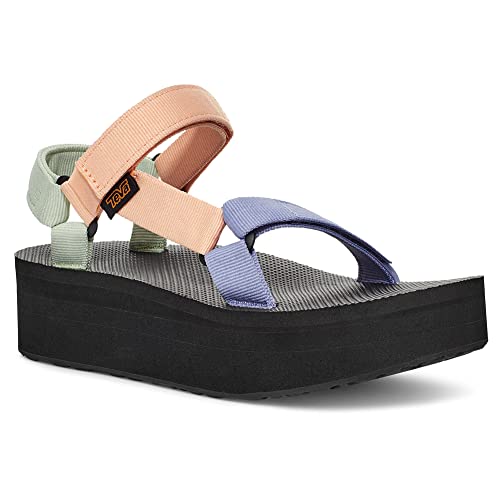 Teva Flatform Universal, Sandali Donna, Sherbert Multi, 42 EU