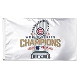 Chicago Cubs 2016 World Series Champions On-Field Locker Room Celebration Deluxe 3' x 5' Flag