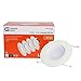 4 Pack - Commercial Electric 5 in. and 6 in. White Recessed LED Light