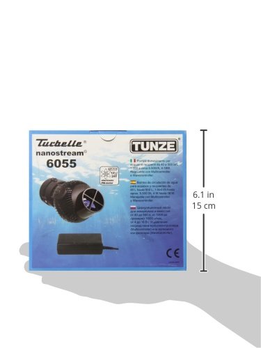 Tunze USA 6055.000 Nano Stream Propeller Pump, Features Electronic Speed Control, 1450-Gallon